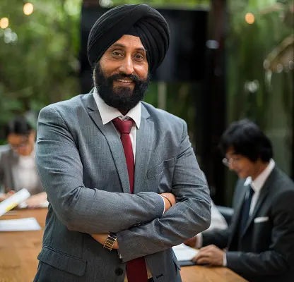 Shri Amardeep Singh Bhatia portrait